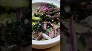 Seaweed salad 🇰🇷South Korea salad korean food koreanfood recipe shorts shortvideo yummy [upl. by Ullyot295]