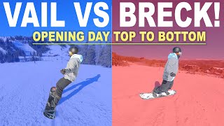 Vail  Breck Opening Day Commentary TOP TO BOTTOM [upl. by Nedrud580]