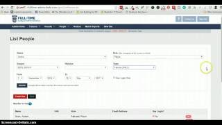 How To Register Players On FA FullTime System [upl. by Lalat486]