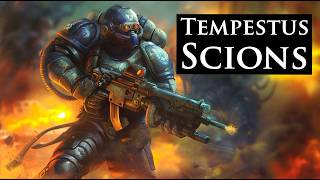 Tempestus Scions The Imperium’s Finest Shock Troops l Warhammer 40k Lore [upl. by Adeirf873]