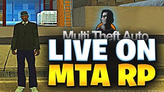 🔴 MTA RP  RESENHA PURA  AO VIVO 🚗💙🔴 [upl. by Martijn439]