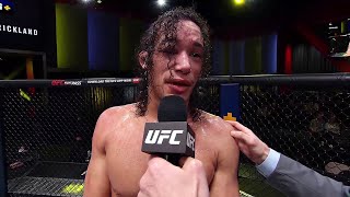 Bryan Battle Octagon Interview  UFC Vegas 47 [upl. by Merkley]