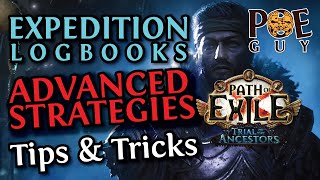 POE 2023 EXPEDITION LOGBOOKS  Are you doing them right  ADVANCED TIPS amp TRICKS [upl. by Esinrahc948]