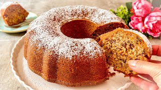 Kuchen in 5 Minuten 🥕🍰Du wirst diesen Kuchen jeden Tag backen schnell und einfach  124 [upl. by Gaut]