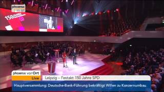 Festakt 150 Jahre SPD  VOR ORT vom 23052013 [upl. by Erwin182]