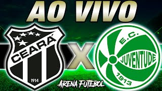 CEARÁ x JUVENTUDE AO VIVO Campeonato Brasileiro  Narração [upl. by Euf]