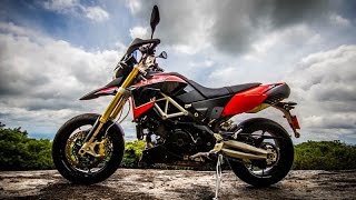 Aprilia Dorsoduro 1200 review  walkaround  IAMABIKER [upl. by Meyeroff]