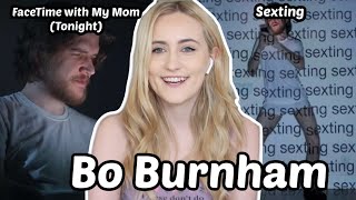 Basic White Girl Reacts To Bo Burnham  Sexting amp Facetime With My Mum Tonight [upl. by Glavin]