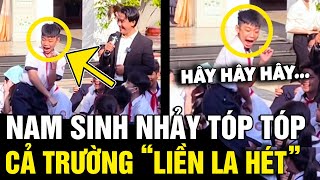 Lướt TÓP TÓP quá 180 phút nam sinh cấp 2 CÓ MÀN NHẢY khiến cả trường LA HÉT  Tin Nhanh 3 Phút [upl. by Senalda369]