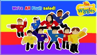 were all fruit salad music video  The robloxian wiggles [upl. by Ximenez]