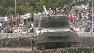 Tiger 131 at Bovington Tank Fest 2009 [upl. by Yrellav]