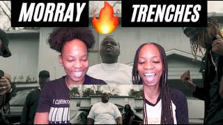 Morray  Trenches Official Music VideoREACTIONDOUBLEUPTV [upl. by Nered]