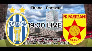 Tirana  Partizani Live [upl. by Buehrer]