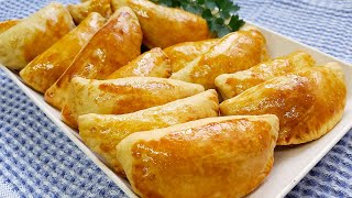 SÓ 2 INGREDIENTES PASTEL DE FORNO ECONÔMICO E FÁCIL 🥟TAMIRES MOTA [upl. by Tteirrah]