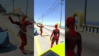 ladypool vs deadpool amar in GTA 5 español mexico spanish gta5 gta gtav games gaming [upl. by Brandwein]