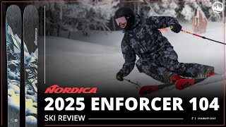 2025 Nordica Enforcer 104 Ski Review with SkiEssentialscom [upl. by Releehw538]