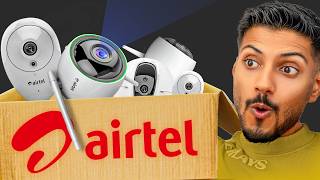 I Tried Airtel Smart Security Cameras  Airtel Xsafe [upl. by Darwin]