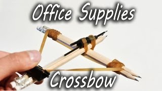 How to Make Office Supplies Crossbow [upl. by Alemat759]