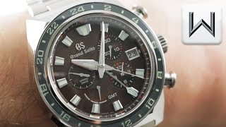 2019 Grand Seiko SBGC231 Spring Drive GMT Sport 9S 20th Anniversary Watch Review [upl. by Enimrej]