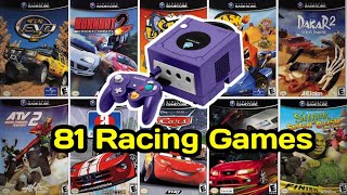 All Racing Games for Nintendo Gamecube [upl. by Rosamond]