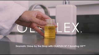 Dramatic Shine by the Drop with OLAPLEX Nº·7 Bonding Oil™ [upl. by Nada199]