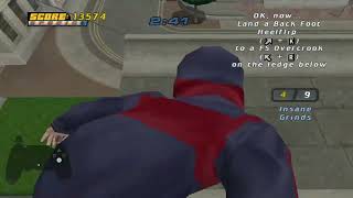 Rowleys Pro Specific Challenge  39s 970ms  London  THPS4 IL Speedrun  2022 [upl. by Torrell]