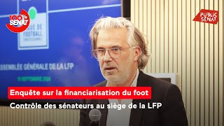 Contrôle de la Ligue de foot professionnel par le Sénat  conférence de presse [upl. by Moia]