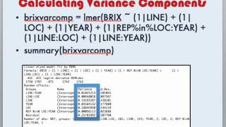 Estimating Heritability and BLUPs for Traits Part 23 [upl. by Thorwald]