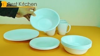 Corelle Dinner Set 12 Pcs Corelle Crockery WFWNDS Unboxing Review [upl. by Iveel]