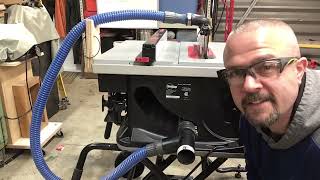 Sawstop Jobsite Pro Tool Review Dust Collection DIY [upl. by Arundel796]