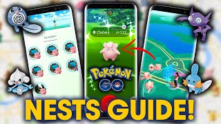 HOW TO FIND SPECIFIC SHINY POKEMON IN POKEMON GO NESTS EXPLAINED [upl. by Calida]