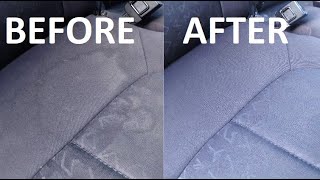 EASIEST AND CHEAPEST WAY TO CLEAN CAR SEATS [upl. by Zertnom]