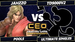 CEO 2024  Jahzz0 Ken Vs TD9000v2 Game amp Watch Smash Ultimate  SSBU [upl. by Armillda]