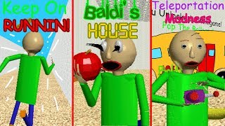 NEW BALDIS MINIGAMES  Baldis Basics [upl. by Aicilaana]