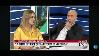 Lilia Lemoine con Esteban Trebucq  Marxismo Cultural traiciones y alianza de LLA y el PRO [upl. by Knute327]