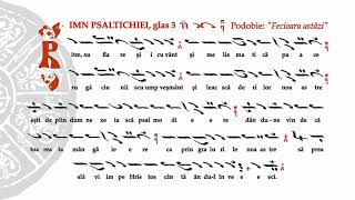 Imn Psaltichiei  poempsaltic în interpretarea Arhid Mihail Bucă [upl. by Hartzke]