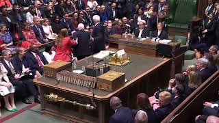 Watch the Moment Sir Lindsay Hoyley was dragged to Commons Chair ukparliament [upl. by Nueormahc764]