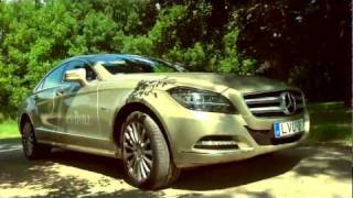 MercedesBenz CLS 350 CDI Blue Efficiency teszt [upl. by Oag]