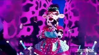 Masked singer 10 COW performance NeYo [upl. by Edwina]