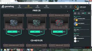 Gamehag  How to get free on the gamehag chest  New code [upl. by Trant]