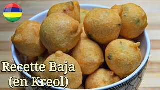 Recette Baja Mauricien en Kreol  Bhajia Special Ramadan [upl. by Aynna979]