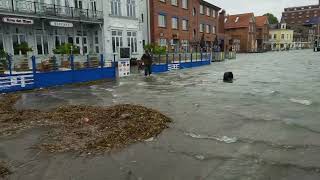 Hochwasser Kappeln 20102023 mittags Teil 2 [upl. by Dripps]