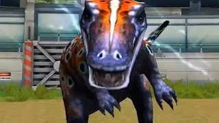 Jurassic Park Builder Baryonyx BATTLE FINAL EVOLUTION [upl. by Ardnoed]