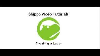 Creating a Label Shippo Video Tutorial 2 [upl. by Nnylak16]