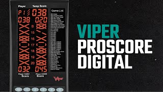 Viper Proscore Digital Darts Scorer over 40 Games Electronic Darts Scoring Machine [upl. by Vinita]