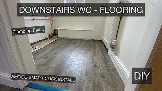 Amtico Flooring Install amp Finishing Touches Started  DIY Journey [upl. by Tannen627]