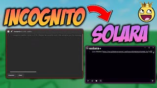 Roblox Exploits Are Back New and Free quotSolara and Incognitoquot short talk  Roblox Exploiting News [upl. by Yelrahc361]