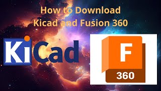 How to download Kicad and Fusion 360 [upl. by Dennet]