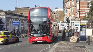 BRAND NEW Arriva London HT13 SK70BUV route 202 First day of Arriva [upl. by Malanie154]