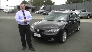 2008 Mazda 3 Maxx Sport Auto Review  B4957 [upl. by Goldi]